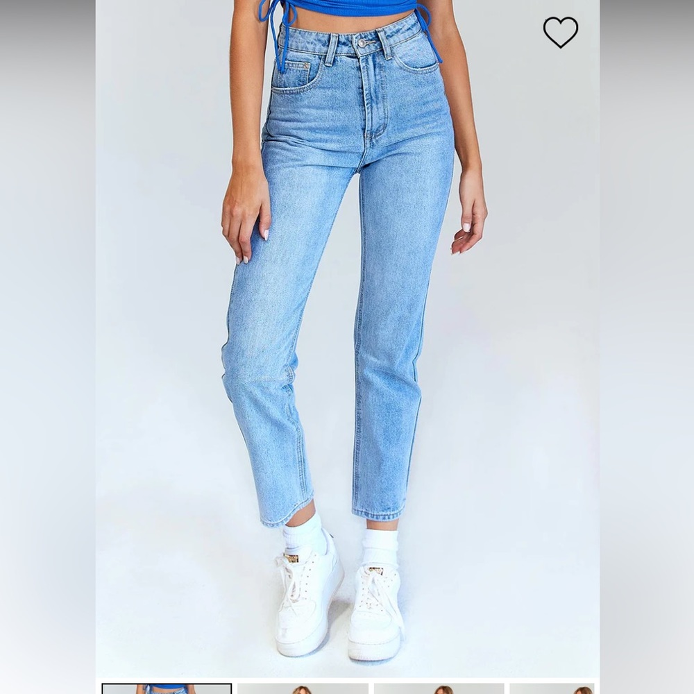 BNWT Princess Polly Albany Denim Jeans - US 2